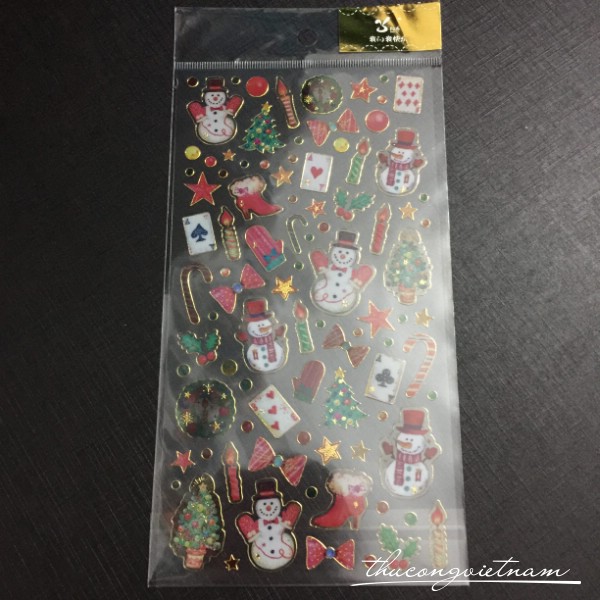 Sticker Giáng Sinh Mẫu 30